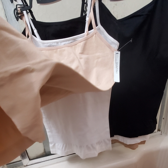 NWT MarylynMonroe 3PK Seamless Shaping Camis;T/W/B;Sz M, L & XL;$45 Each. - Picture 8 of 13